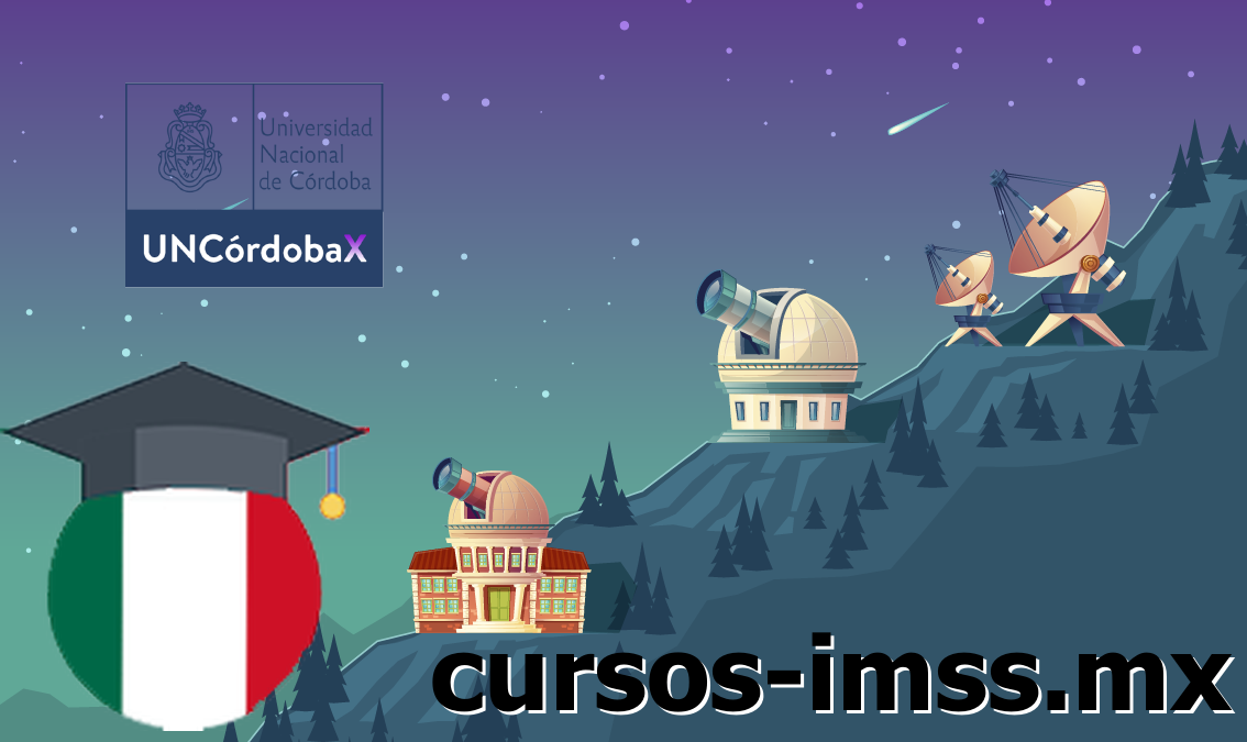 Cursos de Astronomía Virtual ofrecido por Cursos IMSS