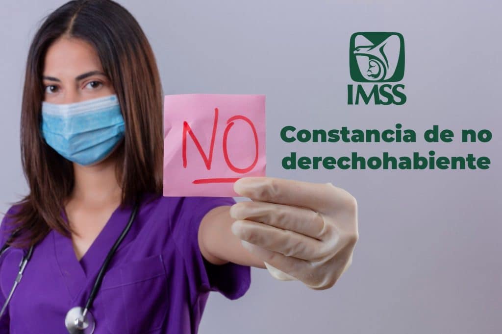Enfermera negando asistencia gratuita debido a la Constancia de no derechohabiente del IMSS