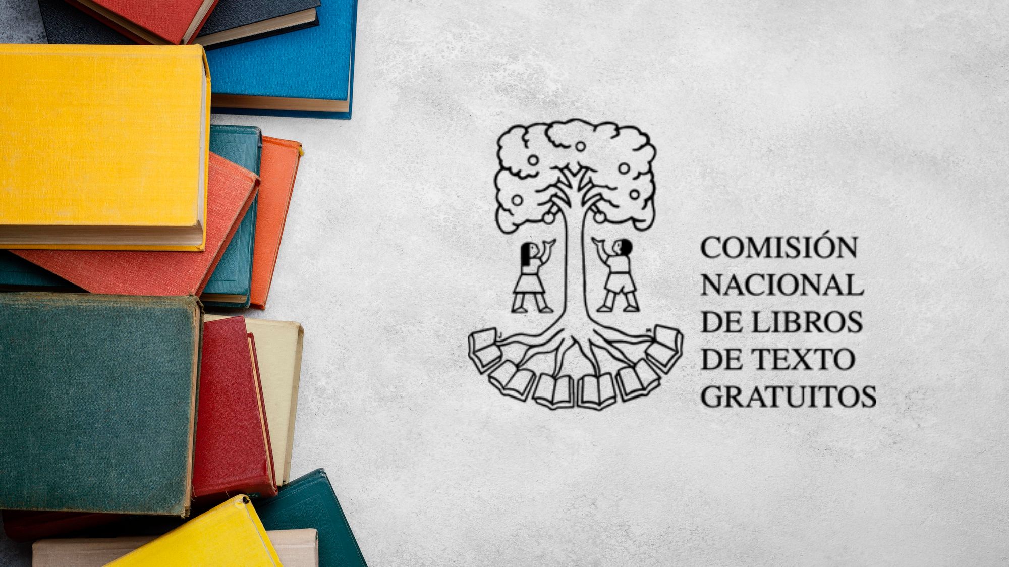 Libros de texto con el sello oficial de CONALITEG para estudiantes de primaria en México